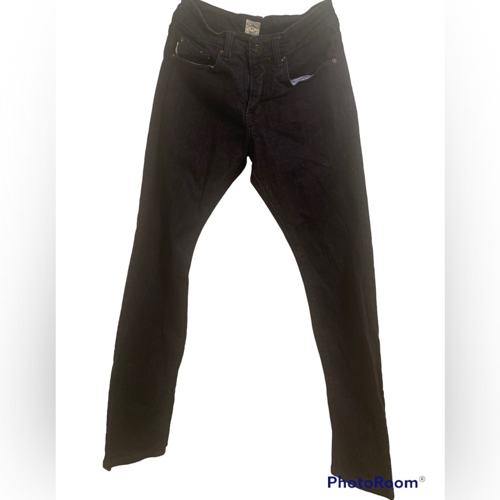 Men’s dark wash skinny jeans